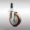 Service Caster 4 Inch 316SS Maroon Polyurethane Wheel Swivel 7/8 Inch Expanding Stem Caster SCC-SS316EX20S414-PPUB-MRN-78 - alternate 4